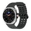 Λουράκι Σιλικόνης ColorWave Sonique για Samsung Galaxy Watch 8 Μαύρο