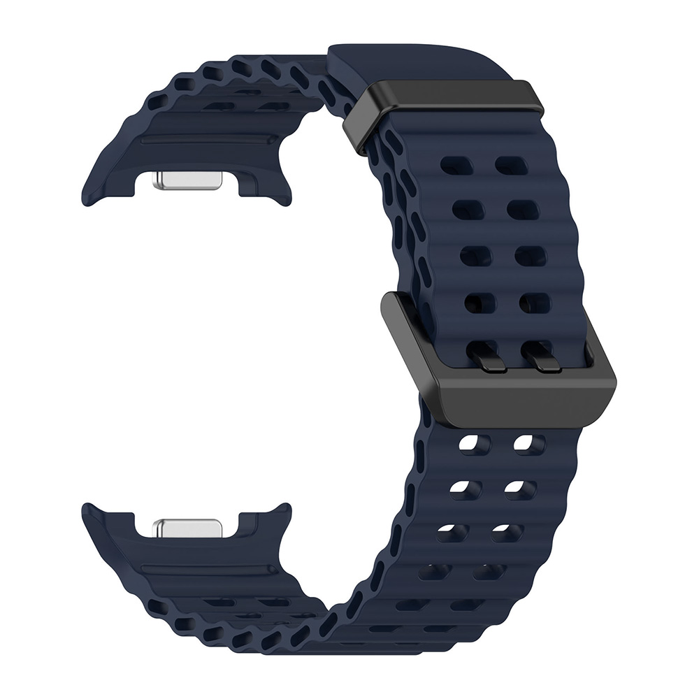 Λουράκι Σιλικόνης ColorWave Sonique για Samsung Galaxy Watch 8 Μπλε Σκούρο
