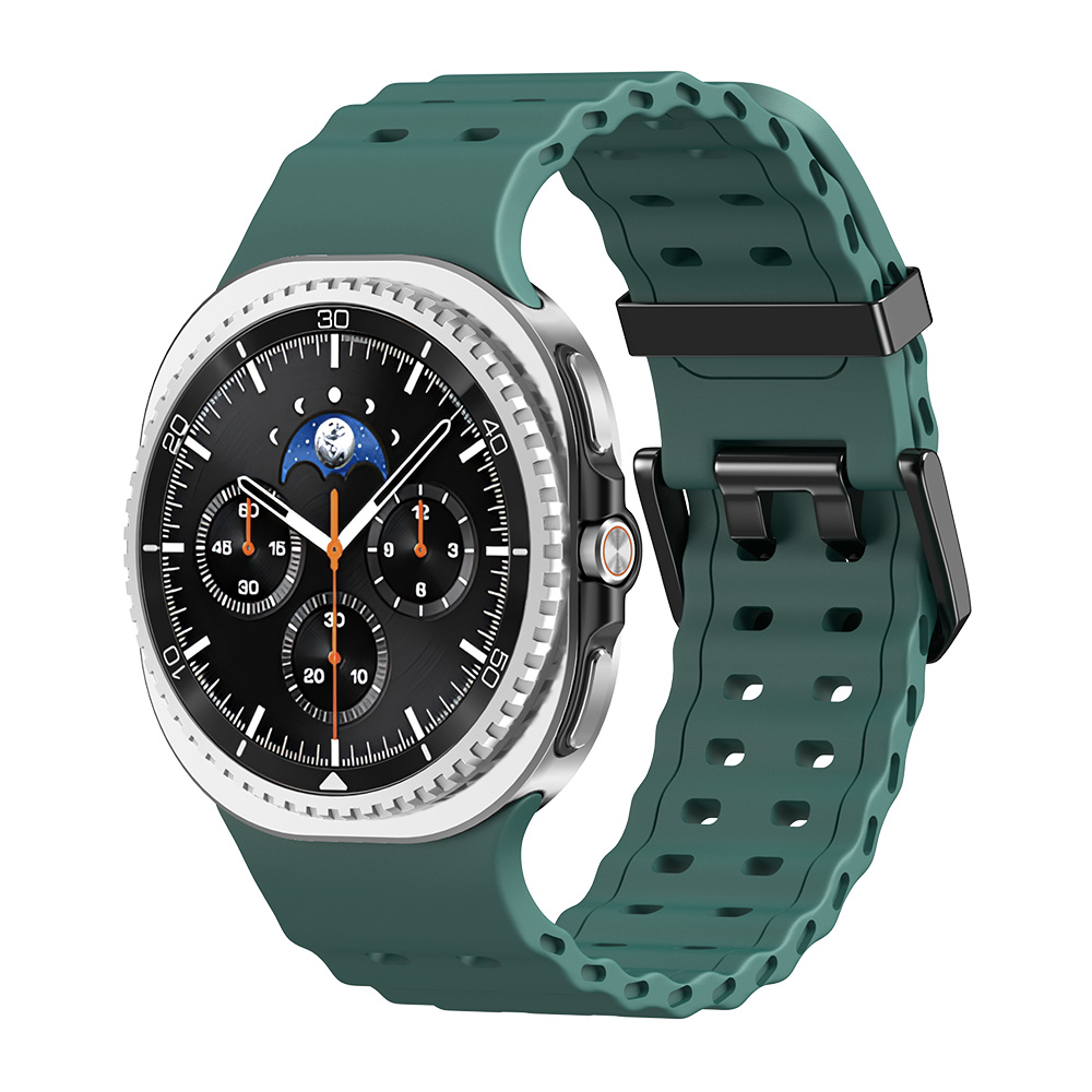 Λουράκι Σιλικόνης ColorWave Sonique για Samsung Galaxy Watch 8 Πράσινο