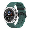 Λουράκι Σιλικόνης ColorWave Sonique για Samsung Galaxy Watch 8 Πράσινο