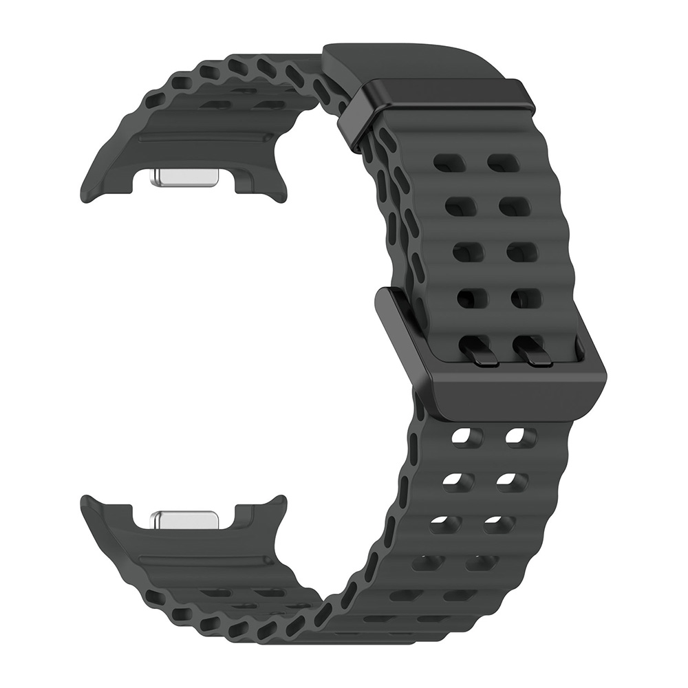 Λουράκι Σιλικόνης ColorWave Sonique για Samsung Galaxy Watch 8 Σκούρο Γκρι