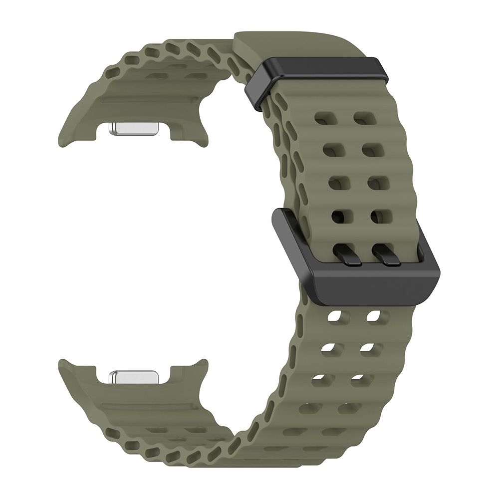 Λουράκι Σιλικόνης ColorWave Sonique για Samsung Galaxy Watch 8 Χακί