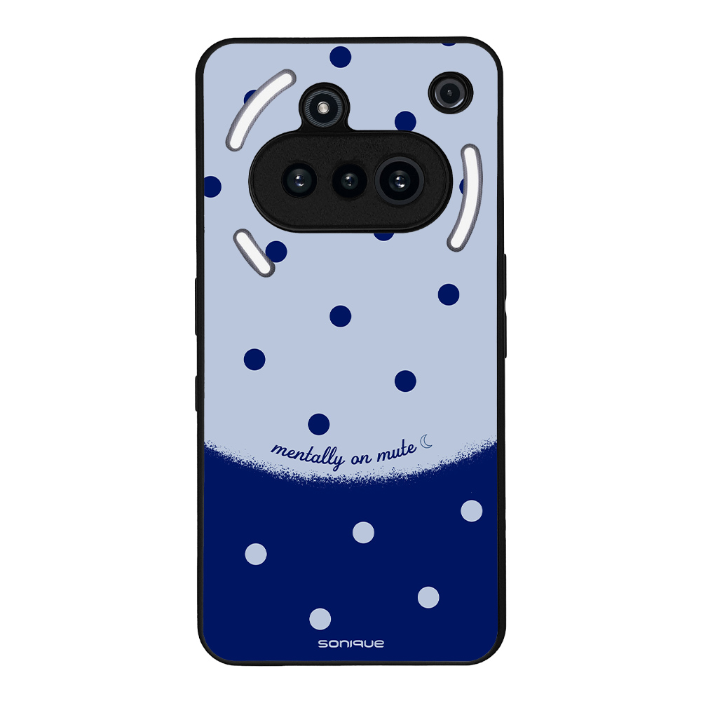 Θήκη Sonique Delulu Polka Era Series για Nothing Phone 3a Blue Mentally