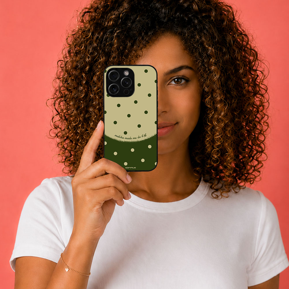 Θήκη Sonique Delulu Polka Era Series για Nothing Phone 3a Delulu Matcha