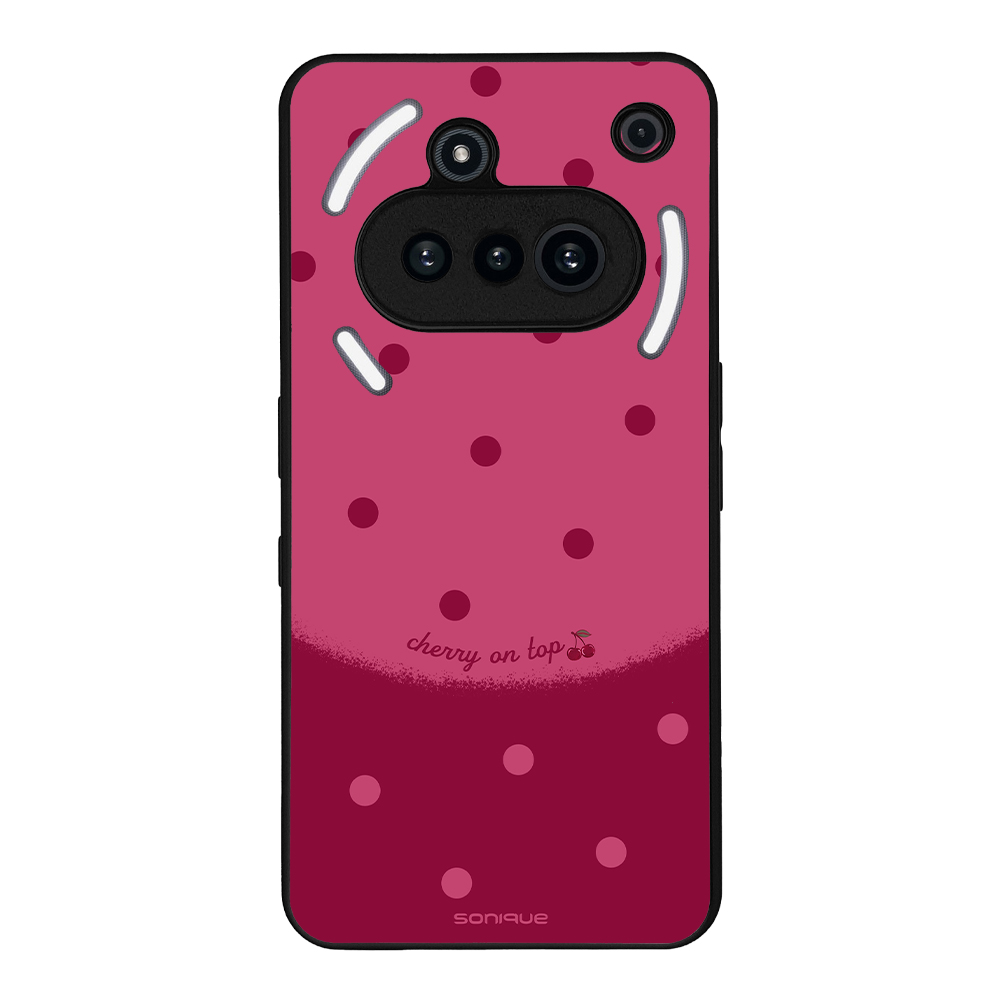 Θήκη Sonique Delulu Polka Era Series για Nothing Phone 3a Top Cherry