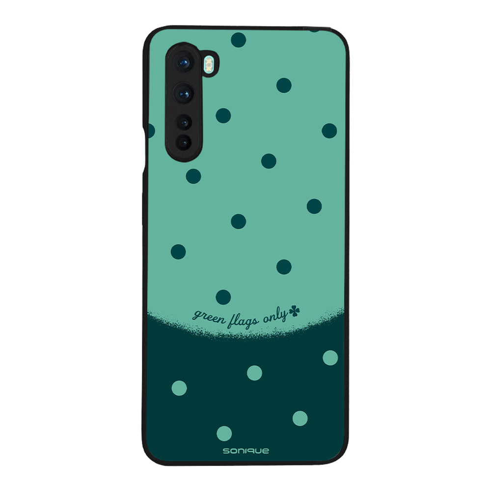 Θήκη Sonique Delulu Polka Era Series για OnePlus Nord Green Flags