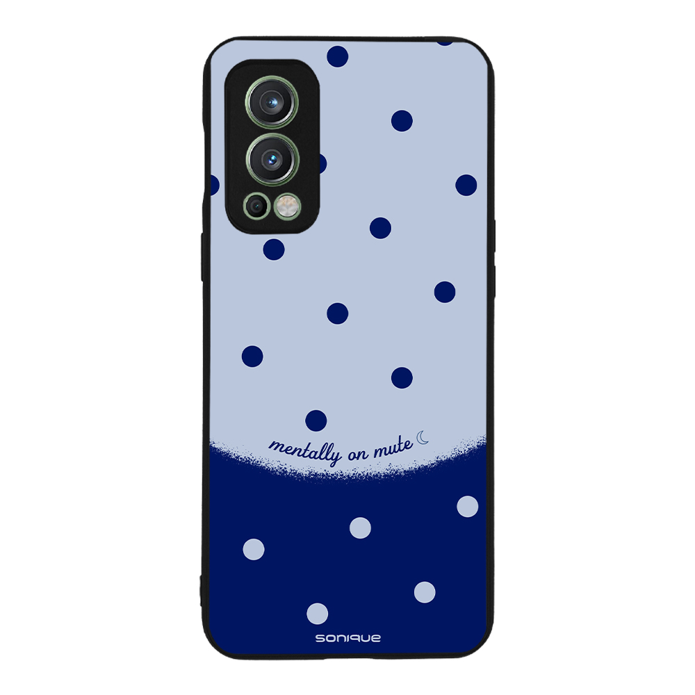 Θήκη Sonique Delulu Polka Era Series για OnePlus Nord 2 5G Blue Mentally