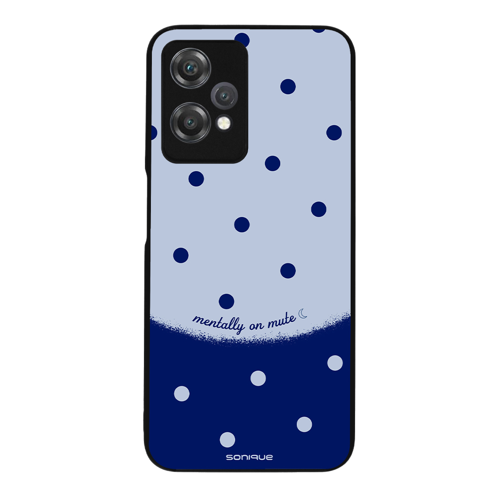Θήκη Sonique Delulu Polka Era Series για OnePlus Nord CE 2 Lite 5G Blue Mentally