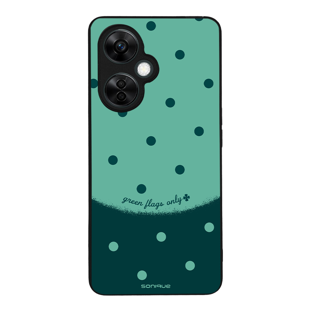 Θήκη Sonique Delulu Polka Era Series για OnePlus Nord CE 3 Lite 5G Green Flags