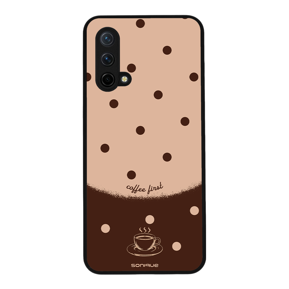 Θήκη Sonique Delulu Polka Era Series για OnePlus Nord CE 5G Coffee First