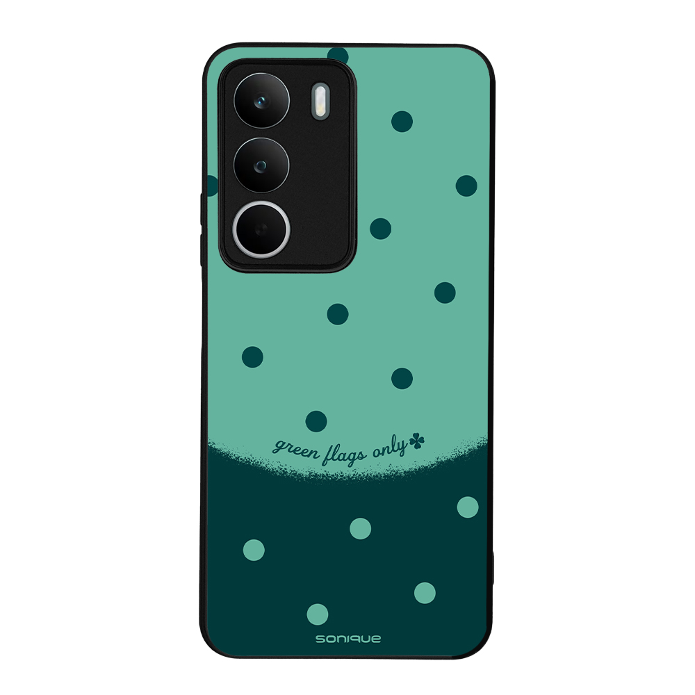 Θήκη Sonique Delulu Polka Era Series για Realme C71 4G Green Flags