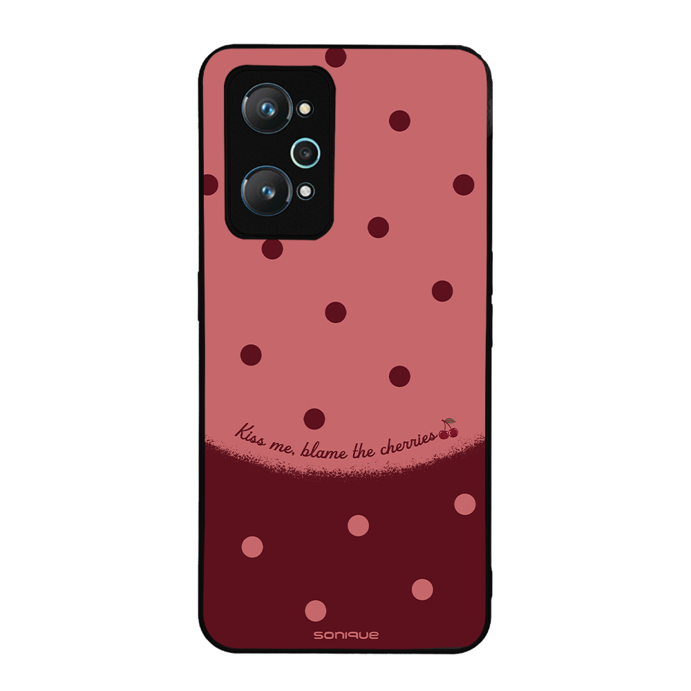 Θήκη Sonique Delulu Polka Era Series για Realme GT Neo 2 5G / Realme GT 2 5G / Realme GT Neo 3T 5G Blame Cherries