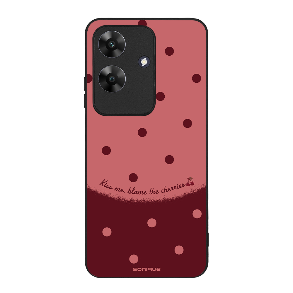 Θήκη Sonique Delulu Polka Era Series για Realme Note 60 4G Blame Cherries