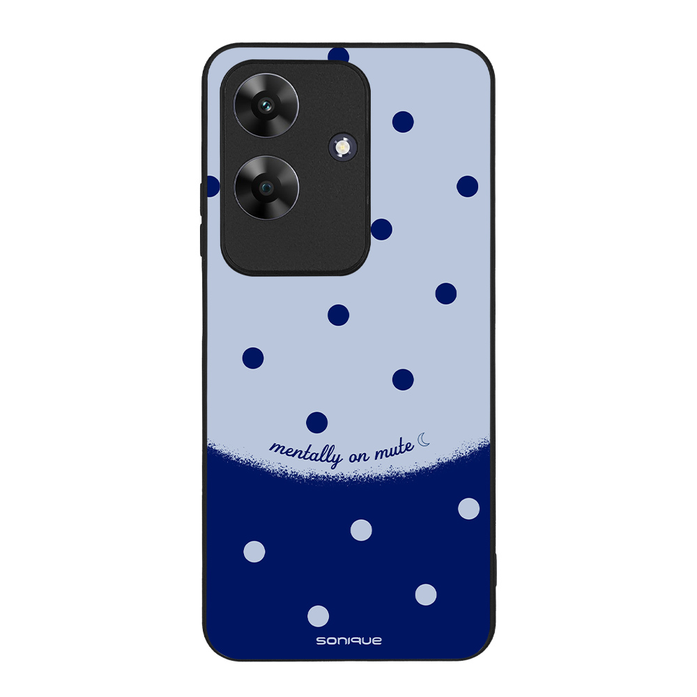 Θήκη Sonique Delulu Polka Era Series για Realme Note 60 4G Blue Mentally