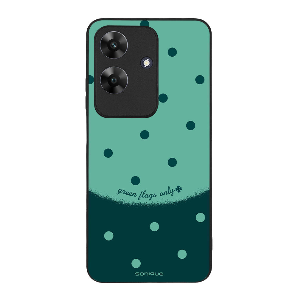 Θήκη Sonique Delulu Polka Era Series για Realme Note 60 4G Green Flags