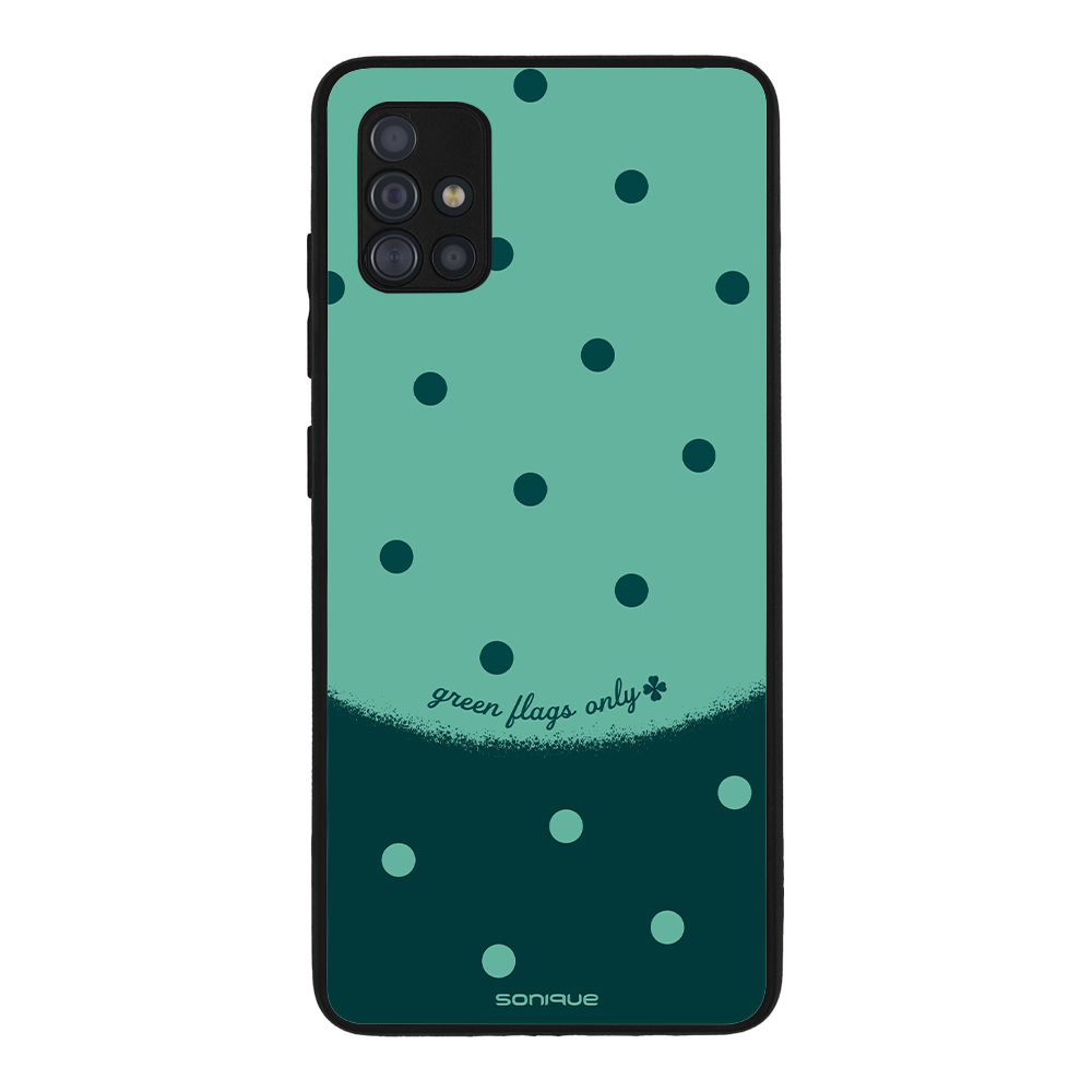 Θήκη Sonique Delulu Polka Era Series για Samsung Galaxy A51 Green Flags