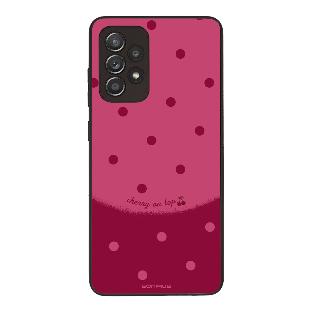 Θήκη Sonique Delulu Polka Era Series για Samsung Galaxy A52 4G/5G / Galaxy A52s 5G Top Cherry