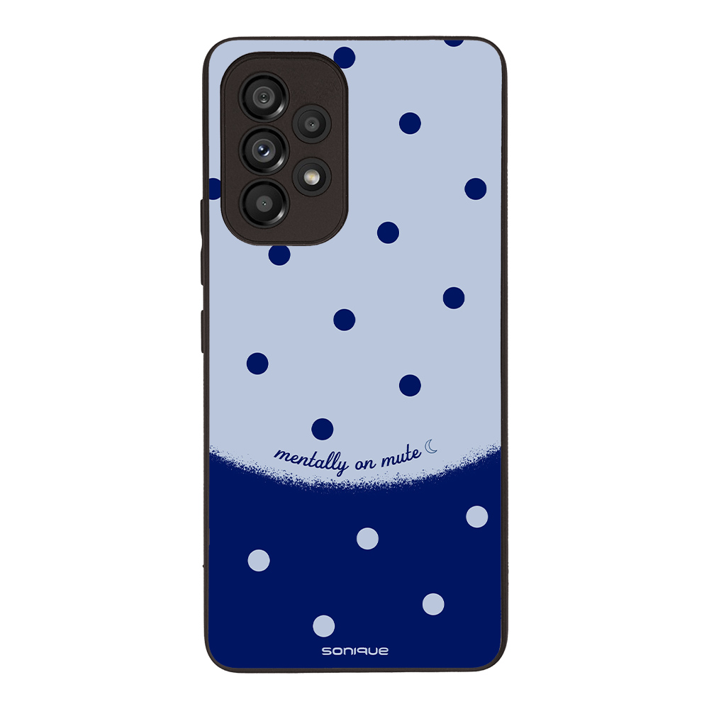 Θήκη Sonique Delulu Polka Era Series για Samsung Galaxy A53 5G Blue Mentally