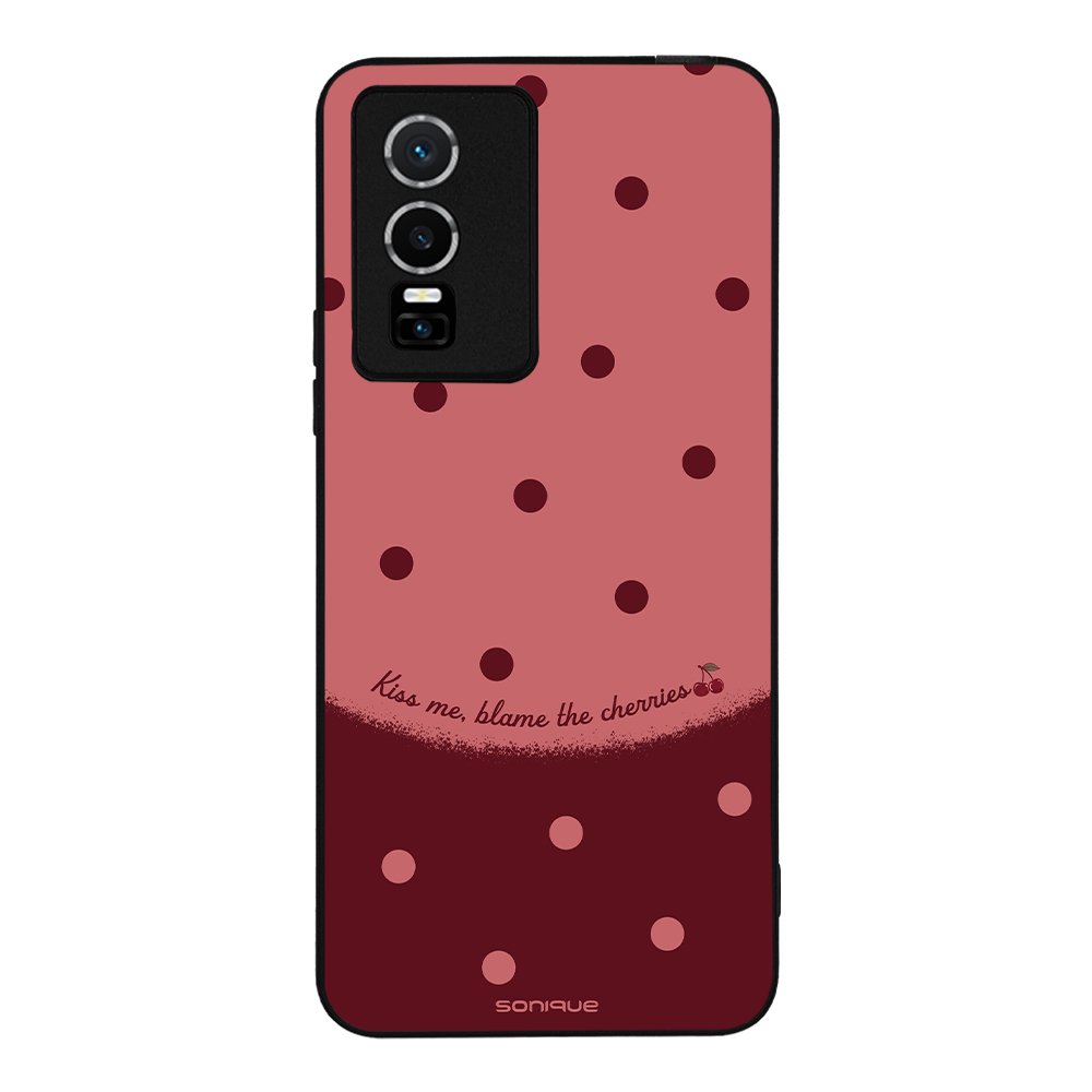 Θήκη Sonique Delulu Polka Era Series για VIVO Y74s / VIVO Y76 5G Blame Cherries