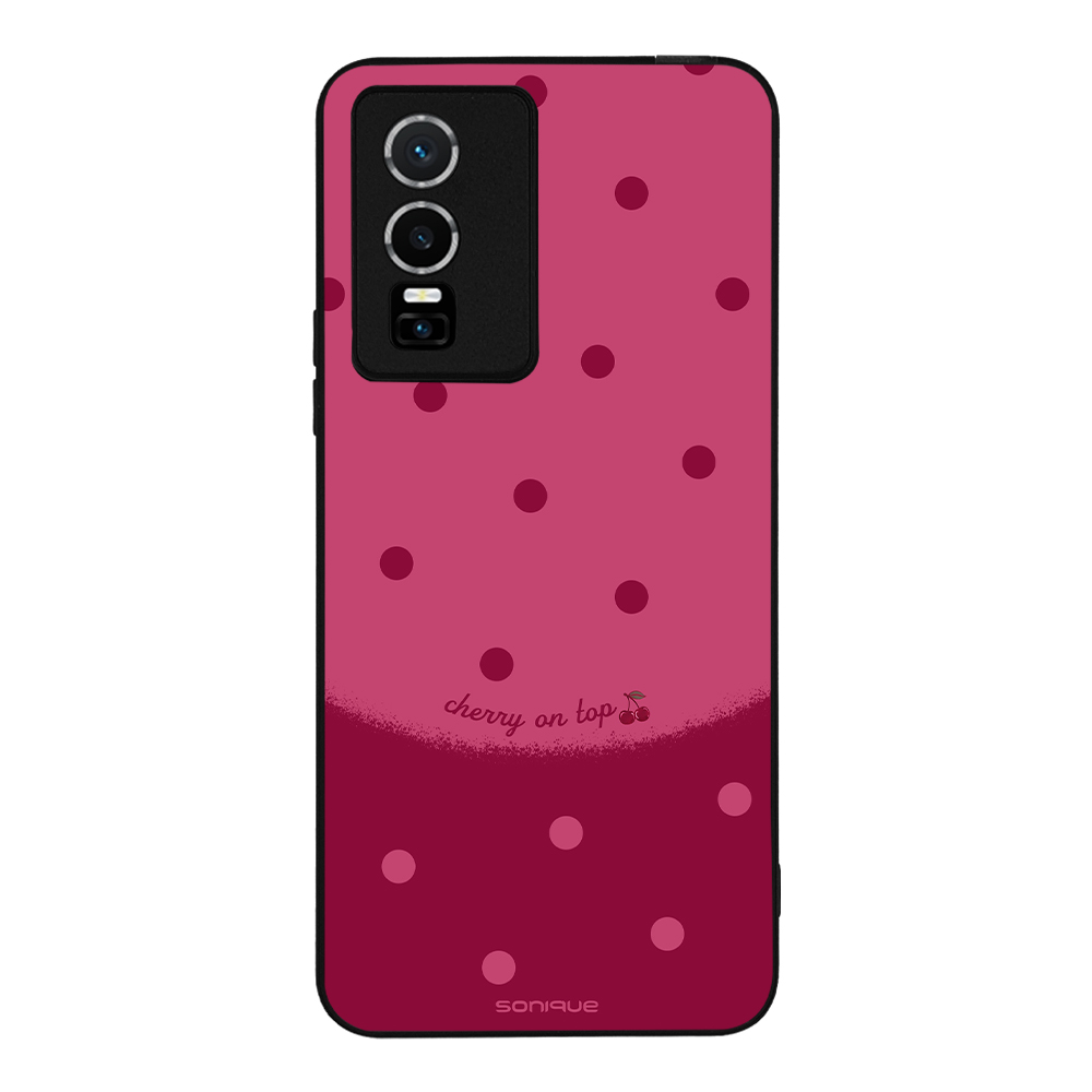 Θήκη Sonique Delulu Polka Era Series για VIVO Y74s / VIVO Y76 5G Top Cherry