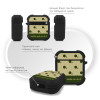 Θήκη Σιλικόνης Sonique Delulu Polka Era Series για AirPods 1/2 Delulu Matcha
