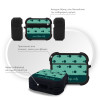 Θήκη Σιλικόνης Sonique Delulu Polka Era Series για AirPods Pro / Pro 2 Green Flags