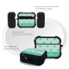Θήκη Σιλικόνης Sonique Delulu Polka Era Series για AirPods Pro / Pro 2 Soft Delulu