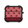 Θήκη Σιλικόνης Sonique Delulu Polka Era Series για AirPods 3 Blame Cherries