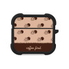 Θήκη Σιλικόνης Sonique Delulu Polka Era Series για AirPods 3 Coffee First