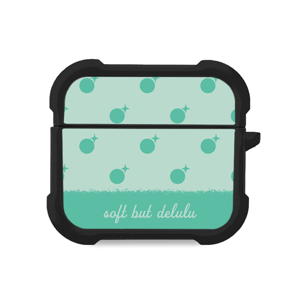 Θήκη Σιλικόνης Sonique Delulu Polka Era Series για AirPods 3 Soft Delulu