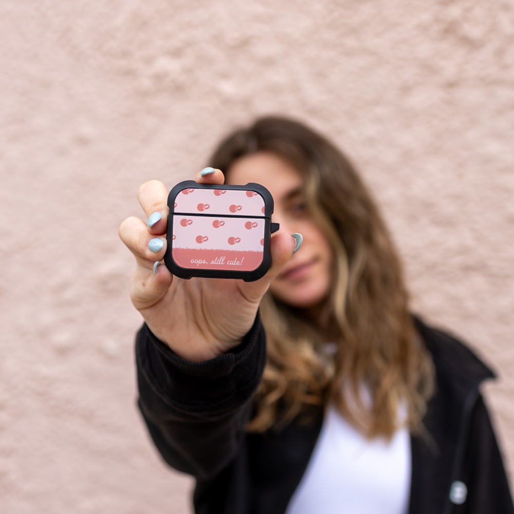 Θήκη Σιλικόνης Sonique Delulu Polka Era Series για AirPods 3 Still Cute