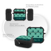 Θήκη Σιλικόνης Sonique Delulu Polka Era Series για AirPods 4 Green Flags