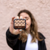 Θήκη Σιλικόνης Sonique Delulu Polka Era Series για AirPods Pro 3 Coffee First