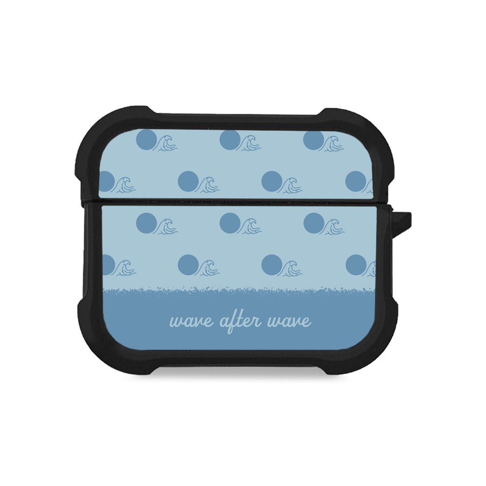 Θήκη Σιλικόνης Sonique Delulu Polka Era Series για AirPods Pro 3 Delulu Wave