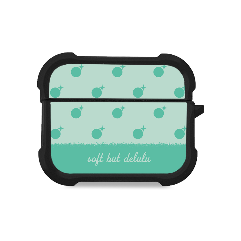 Θήκη Σιλικόνης Sonique Delulu Polka Era Series για AirPods Pro 3 Soft Delulu