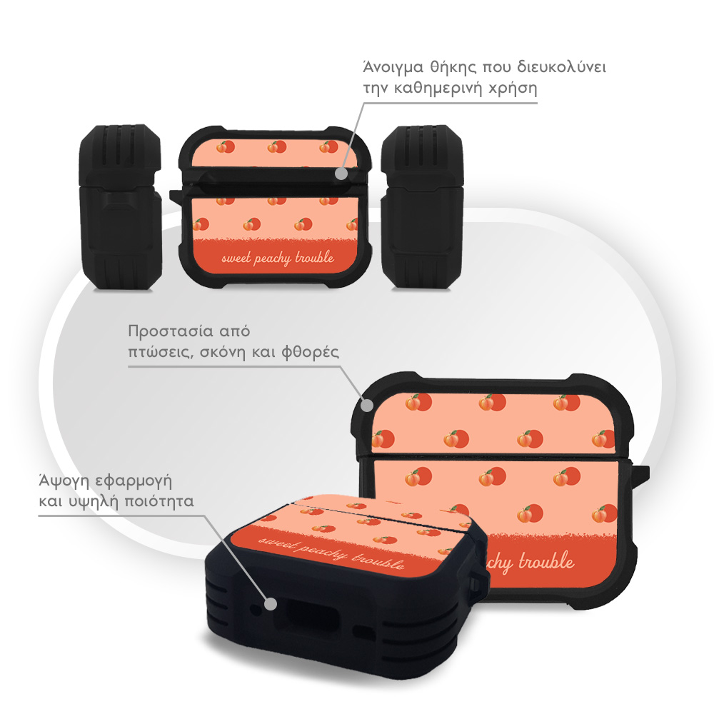 Θήκη Σιλικόνης Sonique Delulu Polka Era Series για AirPods Pro 3 Sweet Trouble