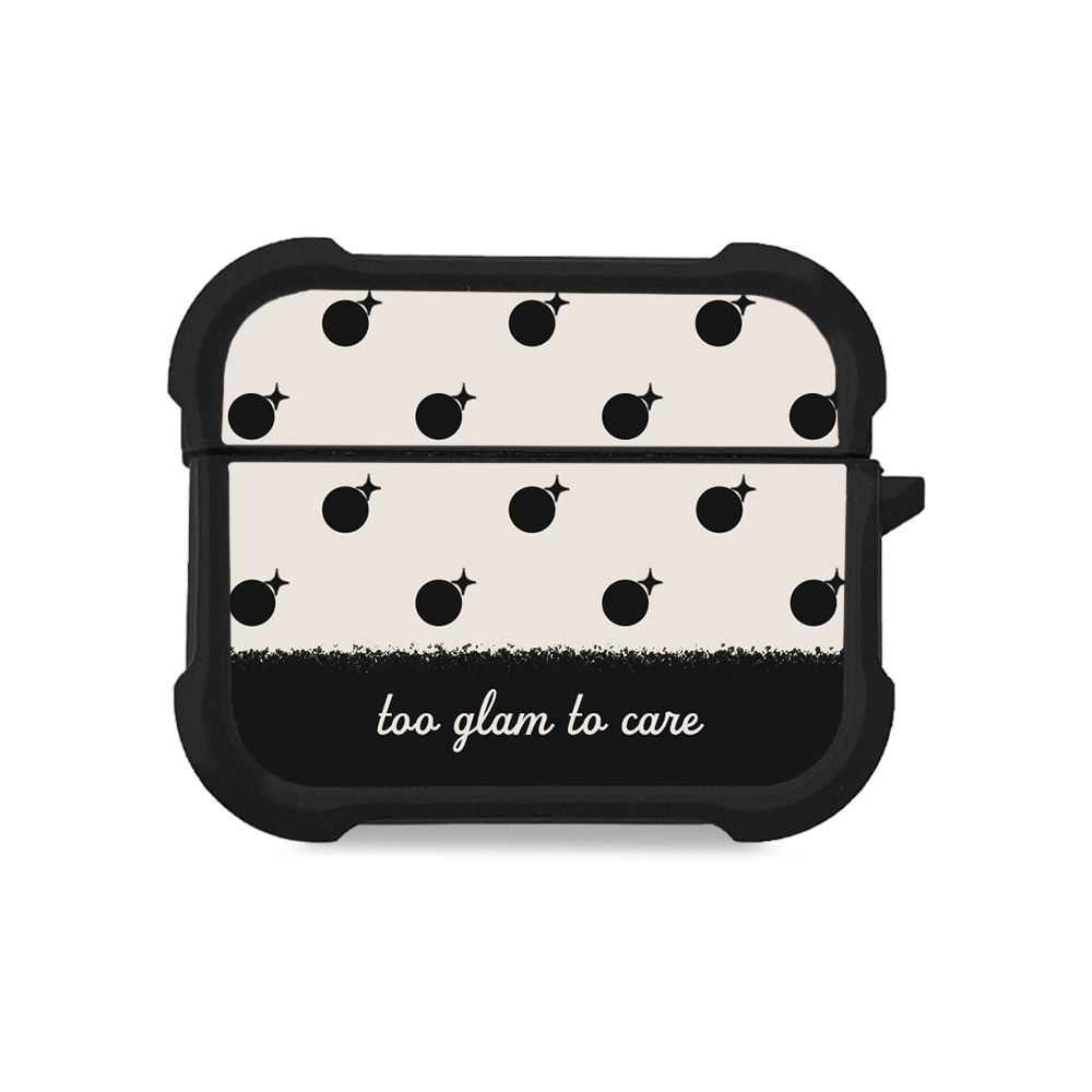 Θήκη Σιλικόνης Sonique Delulu Polka Era Series για AirPods Pro 3 Too Glam
