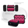 Θήκη Σιλικόνης Sonique Delulu Polka Era Series για AirPods Pro 3 Top Cherry
