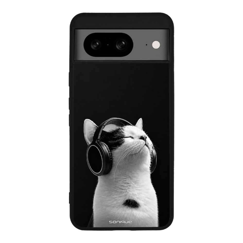 Θήκη Sonique Men's Edition για Google Pixel 8 5G Audio Kitten - White