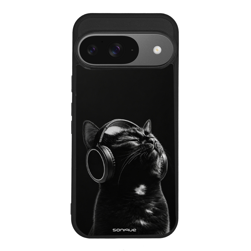 Θήκη Sonique Men's Edition για Google Pixel 9 5G Audio Kitten - Black