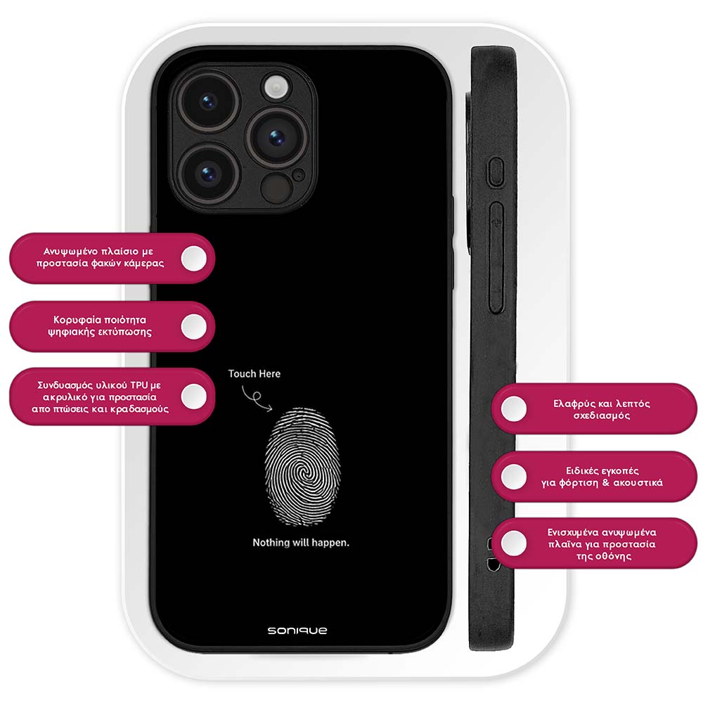Θήκη Sonique Men's Edition για Huawei Mate 20 Lite Αποτύπωμα
