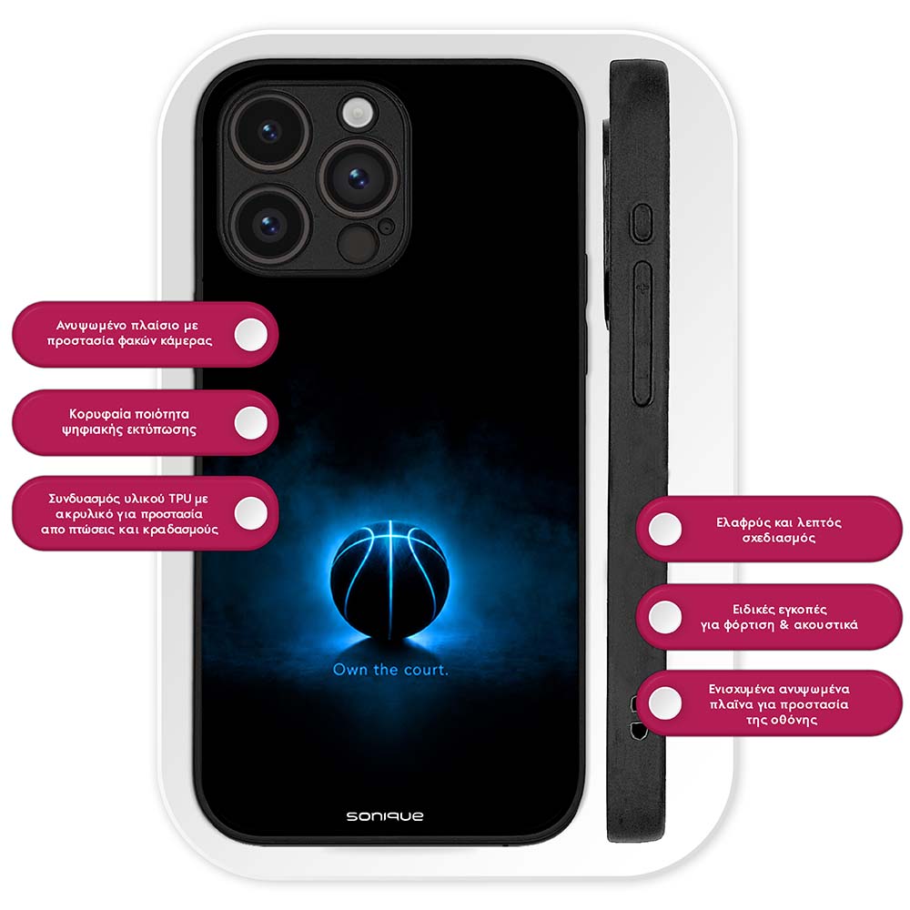 Θήκη Sonique Men's Edition για Huawei Mate 20 Lite Basketball