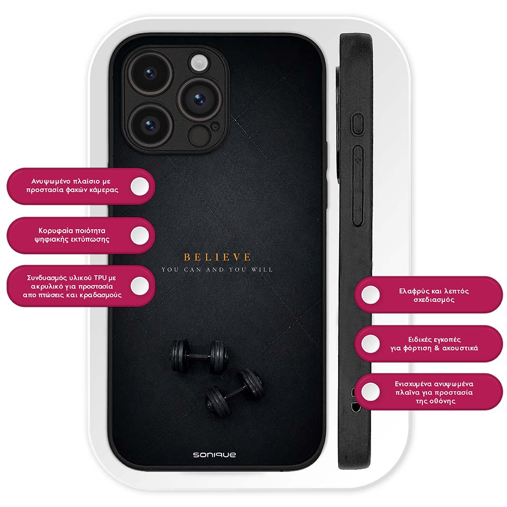 Θήκη Sonique Men's Edition για Huawei Mate 20 Lite Believe