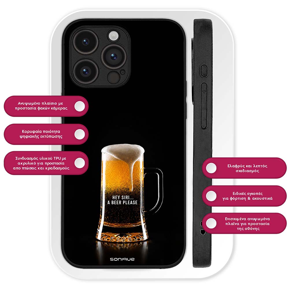 Θήκη Sonique Men's Edition για Huawei Mate 20 Lite One Beer, Please