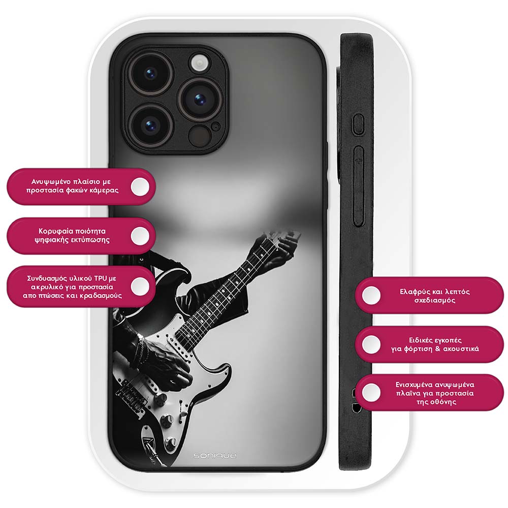 Θήκη Sonique Men's Edition για Huawei Mate 20 Lite Rock Guitar