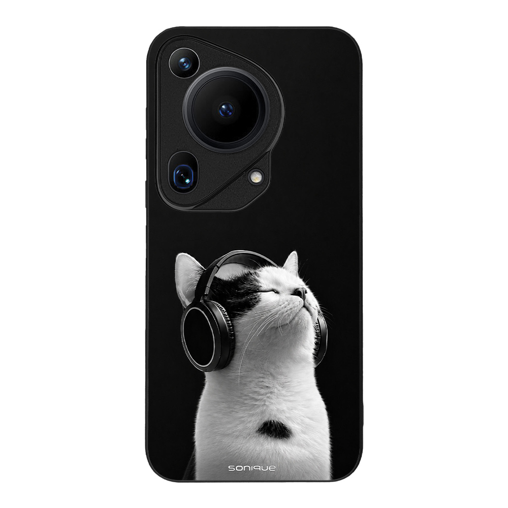 Θήκη Sonique Men's Edition για Huawei Pura 70 Ultra Audio Kitten - White