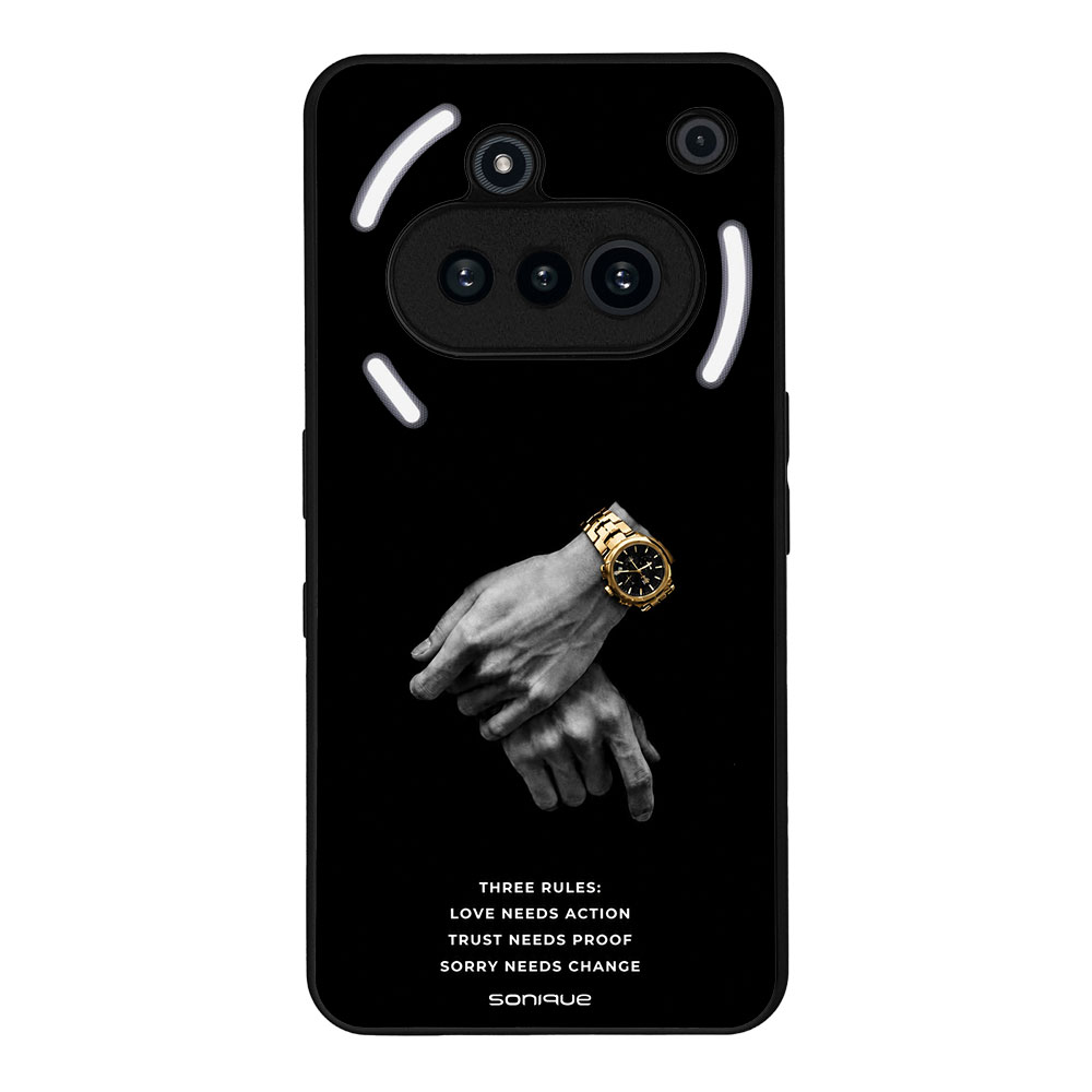 Θήκη Sonique Men's Edition για Nothing Phone 3a Three Rules