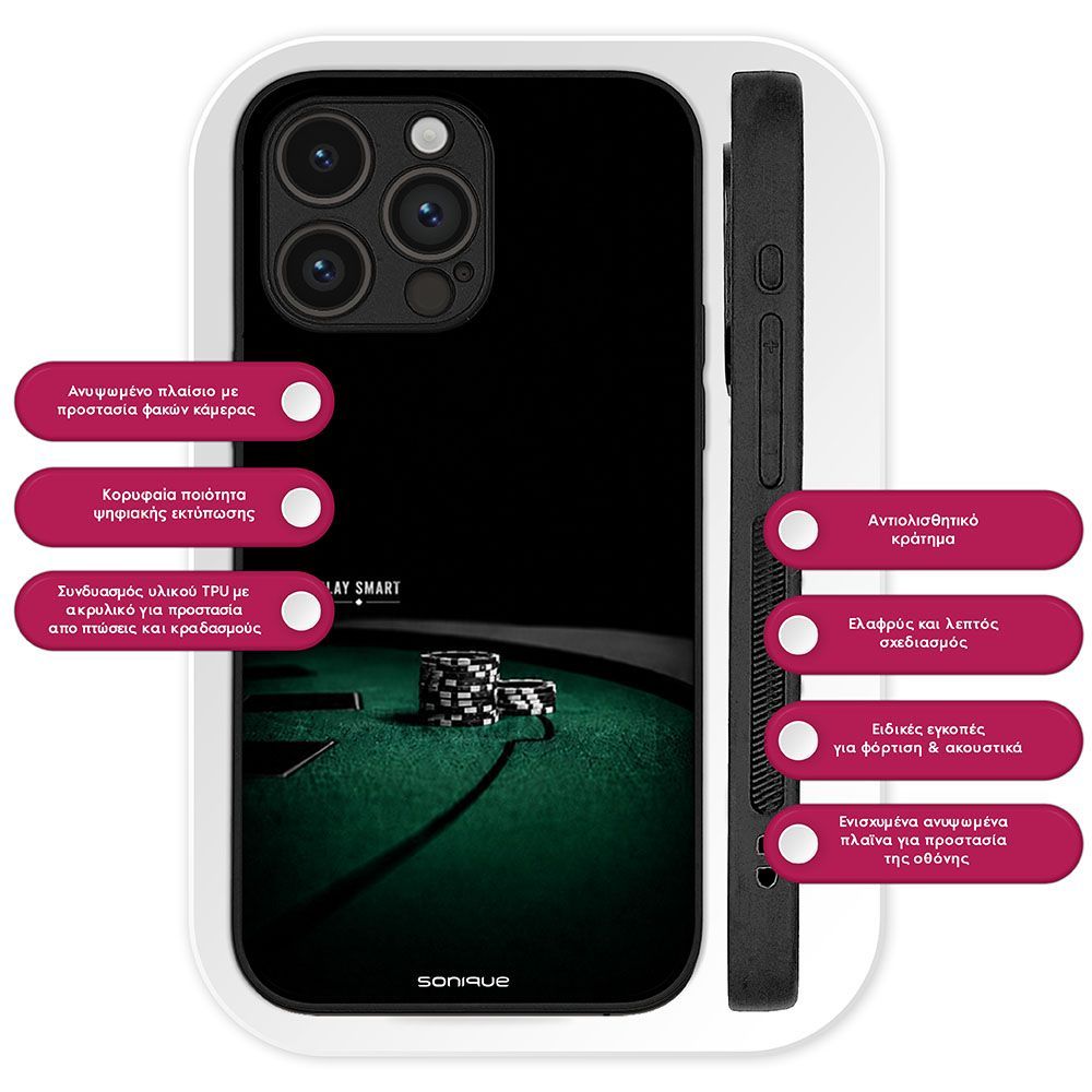 Θήκη Sonique Men's Edition για Nothing Phone 3a Pro Poker