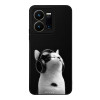 Θήκη Sonique Men's Edition για VIVO Y35 4G / VIVO Y22 / VIVO Y22S Audio Kitten - White
