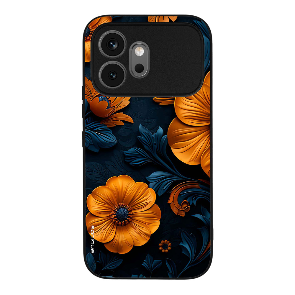 Θήκη Sonique 3D Flower Series για Honor 600 5G Πορτοκαλί 01